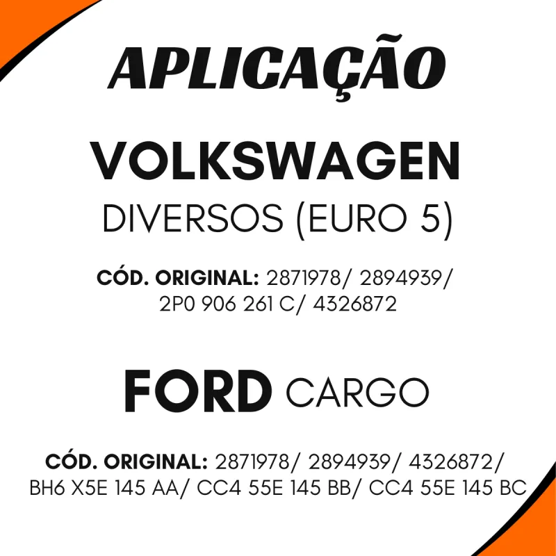 Sensor Arla Vw Euro 5 Ford Cargo