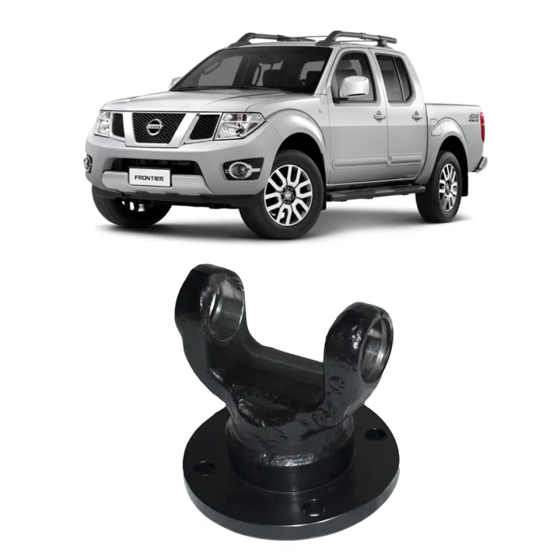 Kit 2 Flanges Cardan Orelha Nissan Frontier Sl 4x4 Diesel Automática