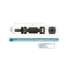 Cardan Completo Dianteiro L200 (96a06)