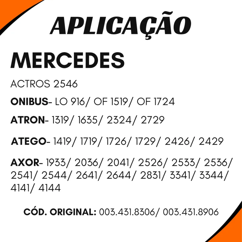 Válvula Limitadora Pressãoarla Mercedes Atego/Axor/Atron