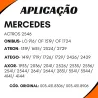 Válvula Limitadora Pressãoarla Mercedes Atego/Axor/Atron