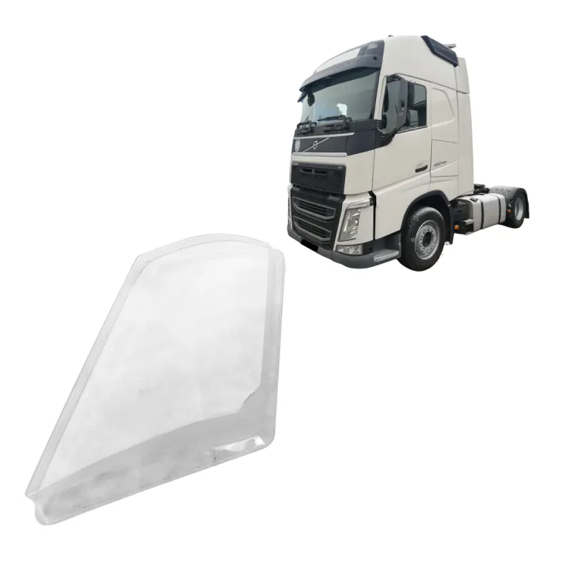 Lente Farol Volvo Fh4/Fm4 Esquerdo (Farol Principal Acrilica)