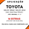 Ponteira Cardan (Tras) Toyota Hilux/ Sw4 4x4 (2005...) 16 Estrias