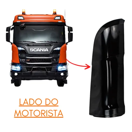 Defletor Lateral Esq. Série S Cabine R