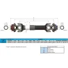 Kit Cardan Entre Eixo Scania Série 4 E 5 G420 6x4 R480 R440