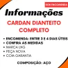 Cardan Completo Dianteiro Hilux 600mm Fechado