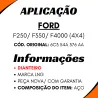 Cardan Completo Ford F250 - 879mm Fechado