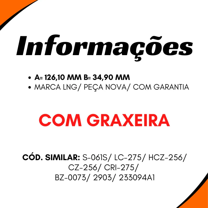 Cruzeta Cz-256 Fiat Allis Trator Esteira Ad14pa Carreg