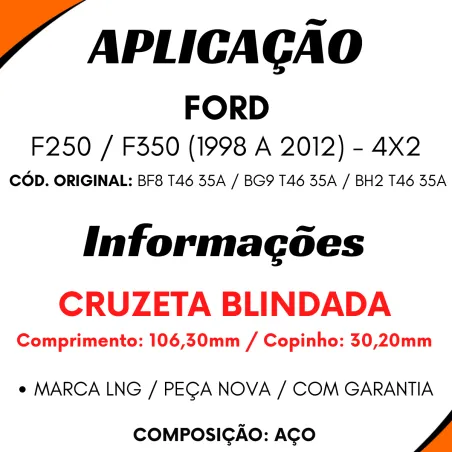 Cruzeta Cz-292 Volkswagen 5140/ 9150/ 5140eod/ 8150eo