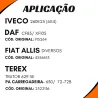 Cruzeta Cz-124 Volkswagen 24.220/ 24.250/ 26.300/ 26.260