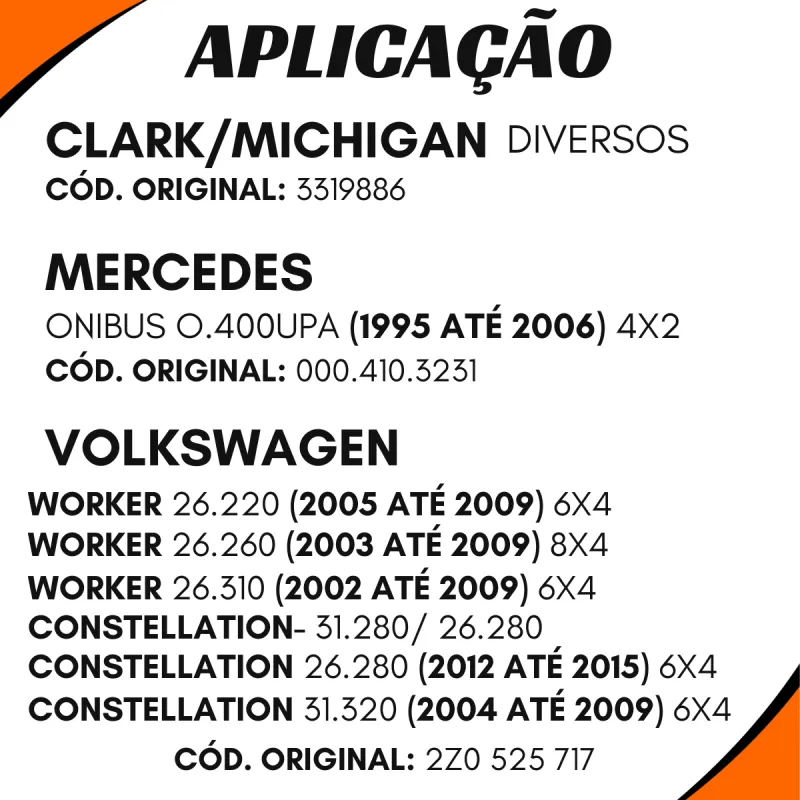 Cruzeta Cz-273 Volkswagen 31310/ 31320/ 31370