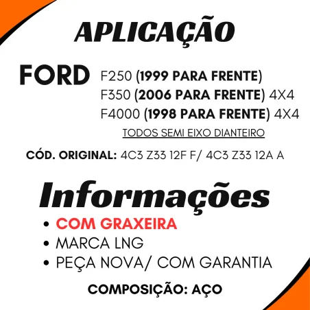 Cruzeta Ford F250