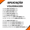 Ponteira Cardan Tras. Mbb/ Vw/ Iveco/ Ford/ Navistar 16 Estrias Tubo