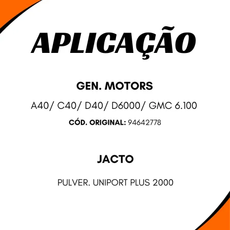 Terminal Câmbio 10 Estrias Ford Gm Agrale Jacto