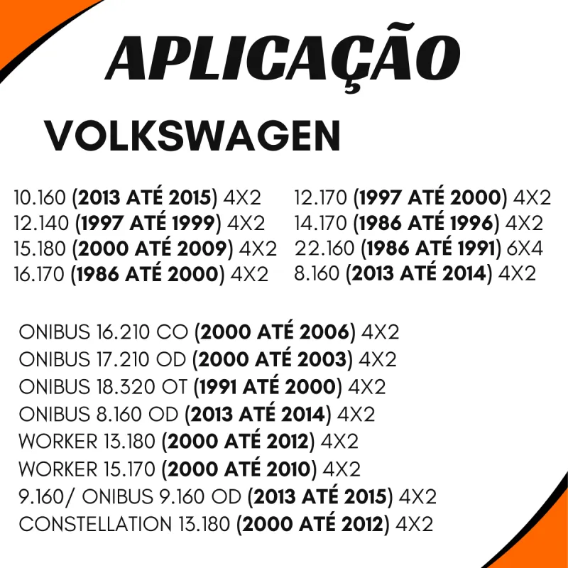 Ponteira Cardan Tras. Ford/ Gm/ Iveco/ Mbb/ Vw 16 Estrias (Encaixe