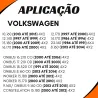 Ponteira Cardan Tras. Ford/ Gm/ Iveco/ Mbb/ Vw 16 Estrias (Encaixe