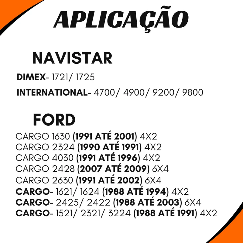 Garfo Cardan Tubo 107,8 Mm (5-280x/ 5-515x)