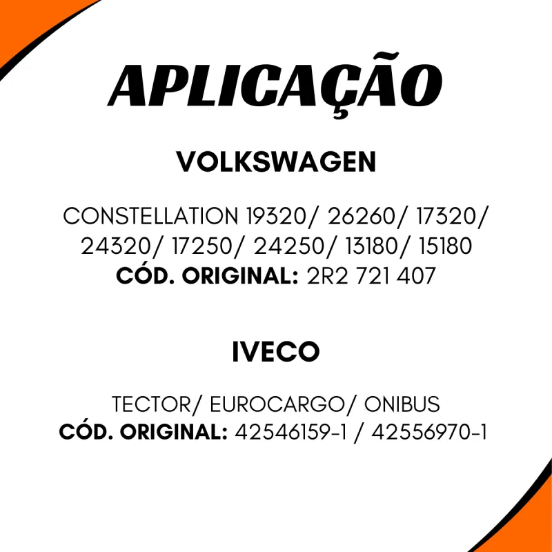 Reservatorio De Óleo Tector Eurocargo Ônibus Vw Constellation