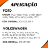 Eixo Expansores S Freio Ar  Dir. Iveco 503106143/ Vw 2tb607048/ Ford