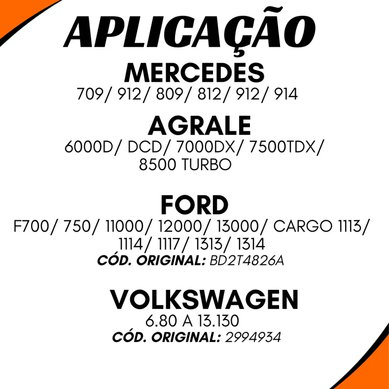 Borracha Rolamento Cardan Mbb/ Agrale/ Ford/ Vw/ Gm/ Iveco Ø 40 Mm