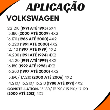 Suporte Cardan C/ Bico Volvo 6885175/ Vw 2t0521351/ Agrale