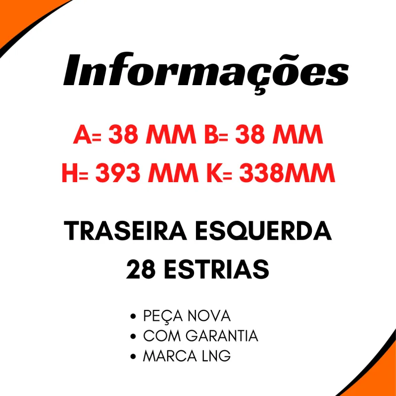 Eixo Expansores S Freio Ar Esq. Tras. Iveco 7149125/ Agrale