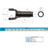 Cavalete Borracha Cardan Vw Te3521209/ Volvo 6885175/ Ford Bd7t4808b/