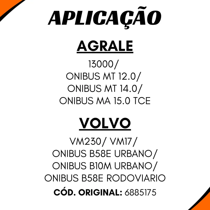 Cavalete Borracha Cardan Vw Te3521209/ Volvo 6885175/ Ford Bd7t4808b/