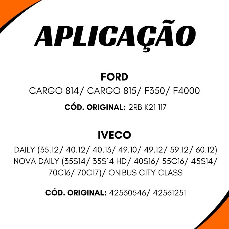 Suporte Cardan Compl. Iveco 42530546/ Ford 2rbk21117 40 Mm