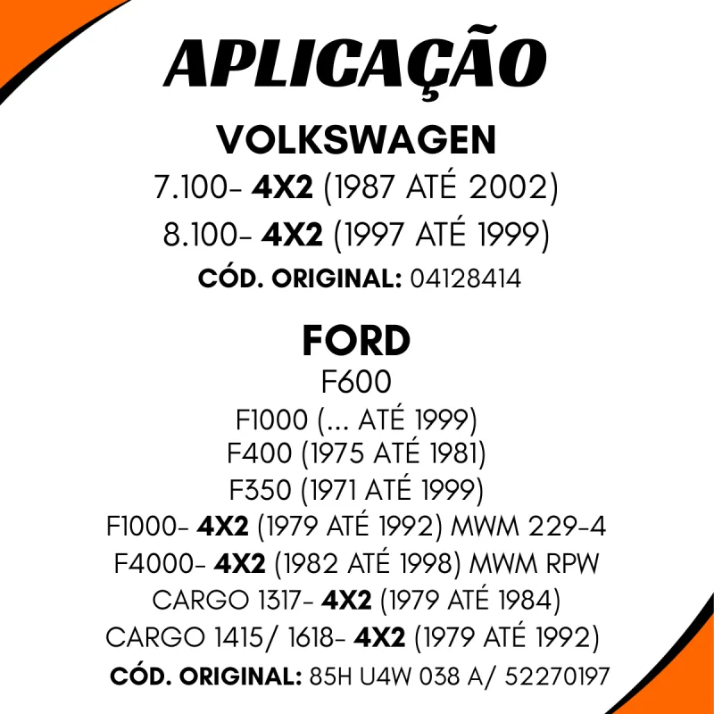 Suporte Cardan Ø 35 Mm 211579-1x Gm Volkswagen Iveco Ford Volvo