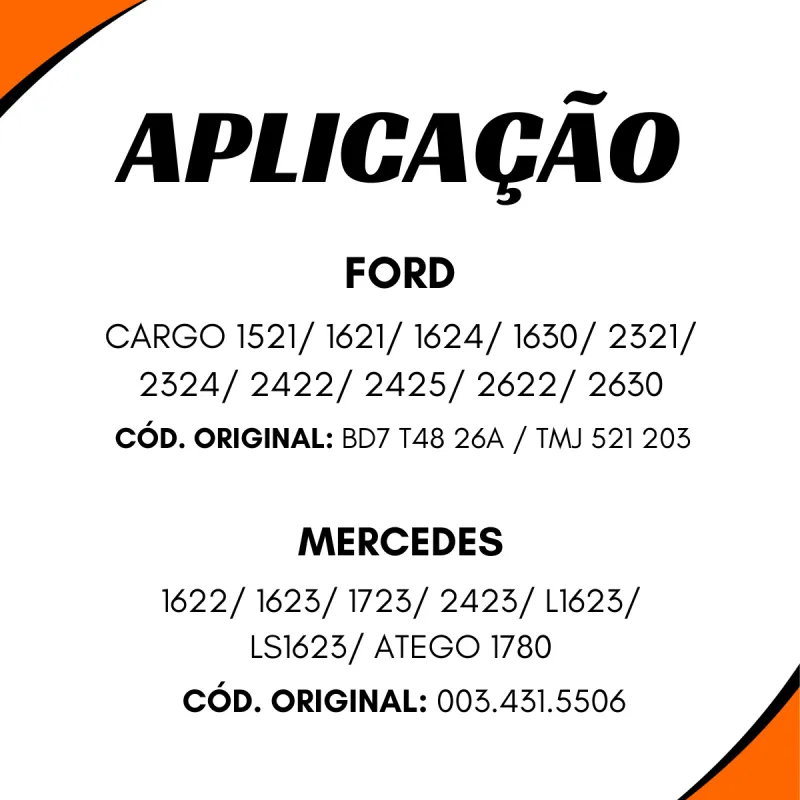 Rolamento C/Borracha Pista Larga 45mm Iveco Agrale Gm Vw Ford Mbb