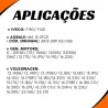 Rolamento C/Borracha Pista Larga 45mm Iveco Agrale Gm Vw Ford Mbb