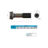Ponteira Cardan (Tras) Volvo/ Vw/ Agrale/ Ford/ Mbb 30 Estrias Tubo