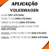 Ponteira Cardan (Tras) Volvo/ Vw/ Agrale/ Ford/ Mbb 30 Estrias Tubo