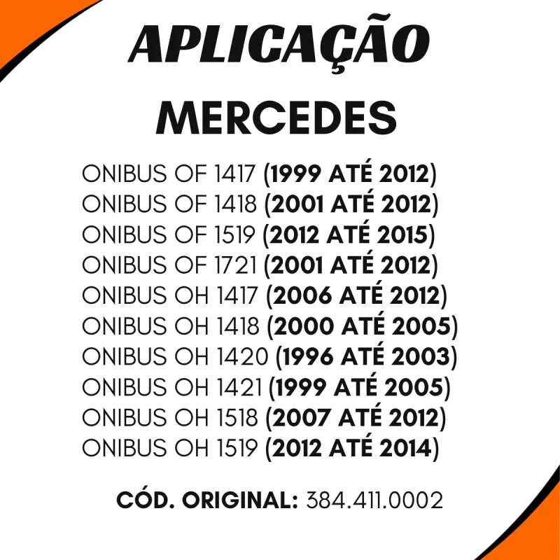 Ponteira Cardan (Tras) Volvo/ Vw/ Agrale/ Ford/ Mbb 30 Estrias Tubo