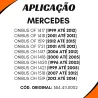 Ponteira Cardan (Tras) Volvo/ Vw/ Agrale/ Ford/ Mbb 30 Estrias Tubo