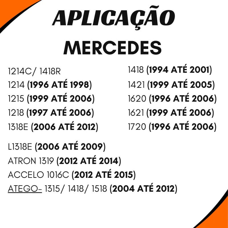 Ponteira Cardan (Tras) Volvo/ Vw/ Agrale/ Ford/ Mbb 30 Estrias Tubo