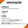 Ponteira Cardan (Tras) Volvo/ Vw/ Agrale/ Ford/ Mbb 30 Estrias Tubo