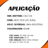 Ponteira Cardan (Tras) Gm/ Ford/ Vw Kombi/ Ford 16 Estrias (Encaixe