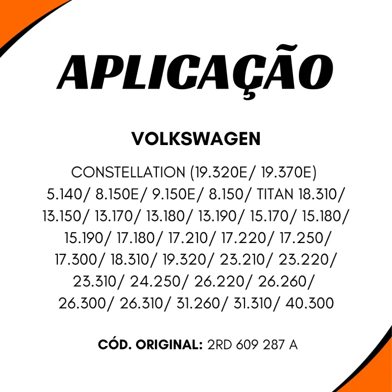 Forquilhas Haste Cuica Vw / Agrale / Ford