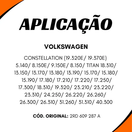 Forquilhas Haste Cuica Vw / Agrale / Ford