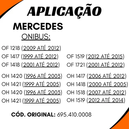Luva Cardan 30 Estrias Agrale 13000/ Volvo Vm210/ Mbb 6954100008/ Vw