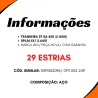 Terminal Câmbio Aço 29 Estrias Ford F250 F350 Gm D20 Bonanza