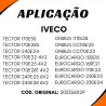 Terminal Diferencial Aço 39 Est. Mbb 0003530645 Ford Tmg525283 Iveco