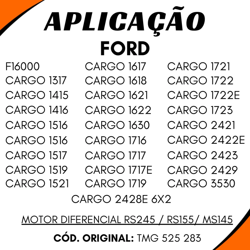 Terminal Diferencial Aço 39 Est. Mbb 0003530645 Ford Tmg525283 Iveco