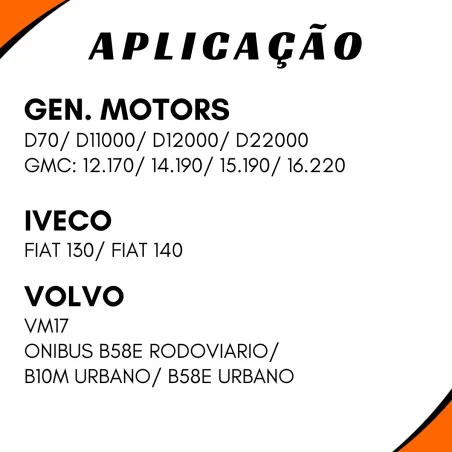 Rolamento C/ Borracha 45mm Mbb Iveco Vw Gm Volvo