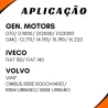 Rolamento C/ Borracha 45mm Mbb Iveco Vw Gm Volvo