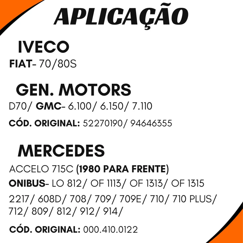 Suporte Cardan Compl. C/ Regulag Mbb 0004100122/ Vw 2rd521117/ Gm