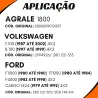 Luva Cardan Vw 2rd521353/ Agrale 1800/ Ford 2rd521353 16 Estrias