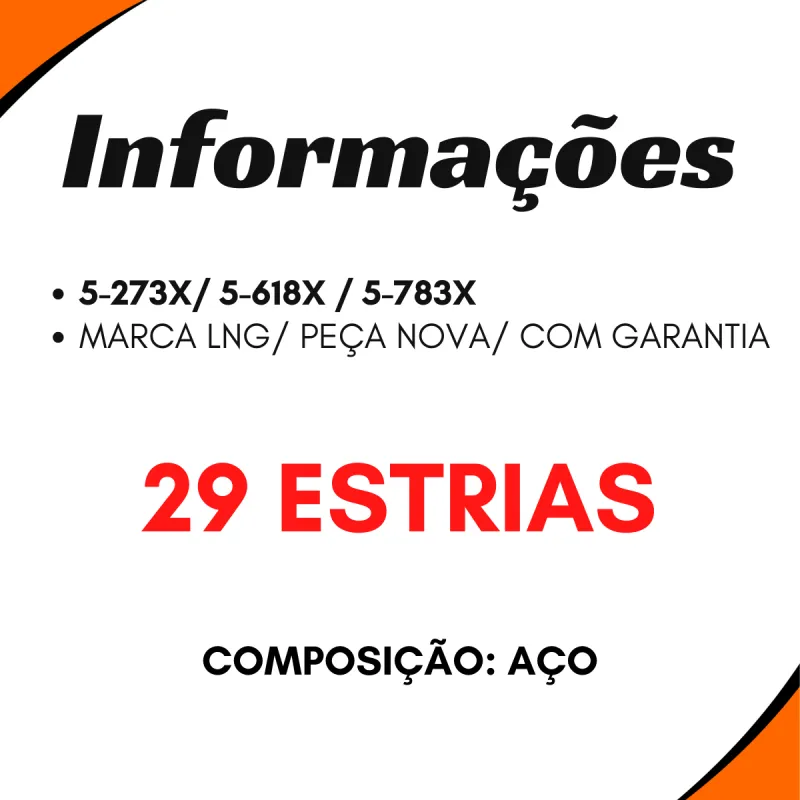 Terminal Diferencial Aço 29 Est. Agrale Gm Ford 84tu4851b